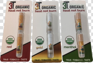 Etron 3t Organic Red  Gold And Menthol Bubble Packs   Heat Not Burn Tobacco Product  HD Png Download