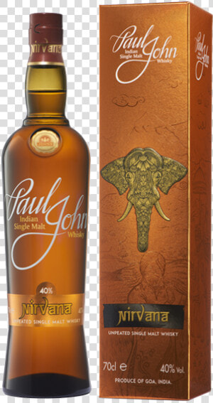 Nirvana Indian Single Malt Whisky   Whisky Paul John Nirvana  HD Png Download