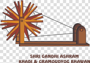 Kshetriya Shri Gandhi Ashram Hazratganj Lucknow   Gandhi Spinning Wheel Png  Transparent Png