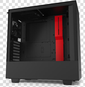 Nzxt H510 Red And Black  HD Png Download