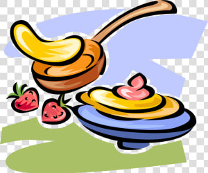 Vector Illustration Of Breakfast Pancakes Or Flapjacks  HD Png Download