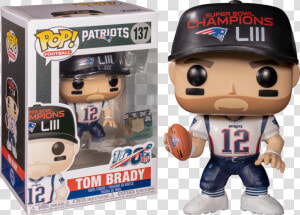 Tom Brady New England Patriots Super Bowl Champions   Baker Mayfield Funko Pop  HD Png Download