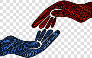 Hands Reaching Out To Each Other   Caracteristicas De La Mediacion  HD Png Download