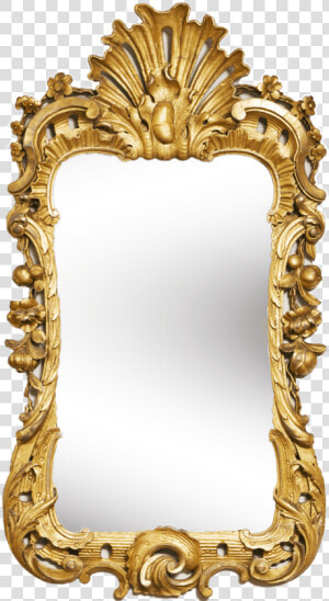 Mirror Gold Frame   Mirror Png Transparent  Png Download