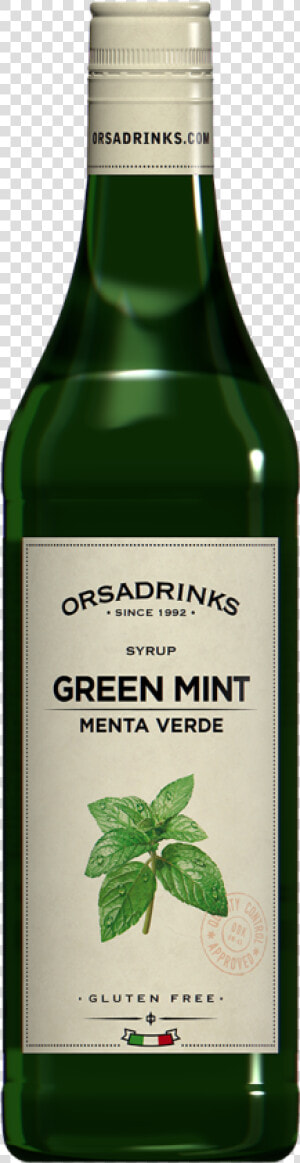 Odk Green Mint Syrup   Odk Syrup Green Mint  HD Png Download