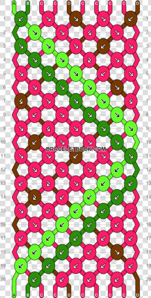 Friendship Bracelet Patterns 8 Strings  HD Png Download