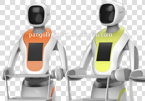 2018 Ces Intelligent Humanoid Ai Robot Waiter With   Headphones  HD Png Download