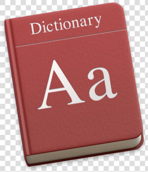 Dictionary Icon   Apple Dictionary Icon  HD Png Download