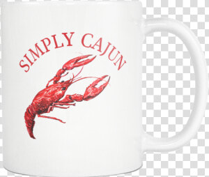 Simply Cajun Crawfish Mug   Dungeness Crab  HD Png Download