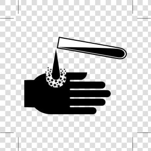 Corrosive Hand Symbol  HD Png Download