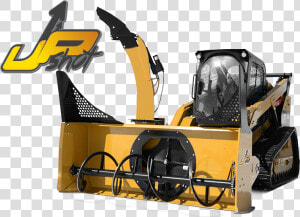 Skidsteer 1   Wifo Snowblower  HD Png Download