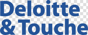 Deloitte  amp  Touche 1 Logo Png Transparent   Deloitte  amp  Touche Logo  Png Download