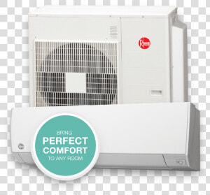 Picture Of Rheem Mini split Hvac Heating And Cooling   Rheem Mini Split  HD Png Download