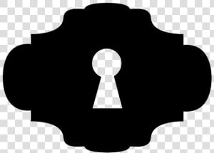 Keyhole Png Image   Key Hole Silhouette  Transparent Png