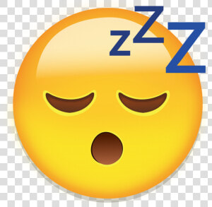 Emoticon Sticker Smiley Face Sleep Emoji   Sleeping Emoji Png  Transparent Png