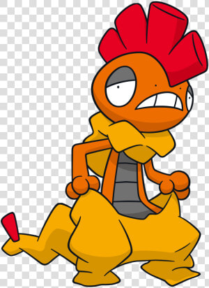 Pokemon Scrafty  HD Png Download