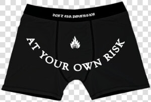 Capablanco Don At Your Own Risk Underwear  HD Png Download