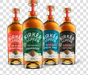 Kirker Greer Irish Whiskey Bottle   Kirker Greer Whiskey  HD Png Download