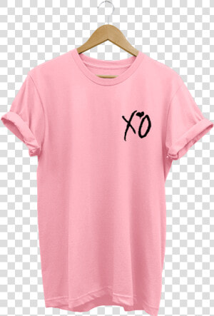 Camiseta Xo The Weeknd Rosa   Weeknd Xo  HD Png Download