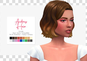 Nolan Sims Audrey Hair  HD Png Download