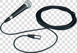 Microphone Clipart Wire Png   Microphone With Wire Png  Transparent Png