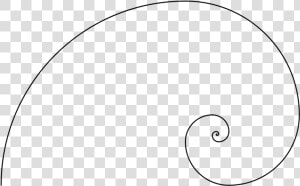 Fibonacci Spiral Svg Clip Arts   Fibonacci Line Spirals Png  Transparent Png