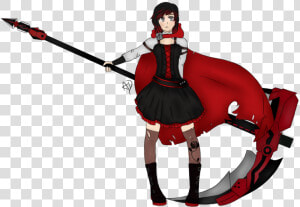 Ruby Rose By Absolutedespair   Ruby Rose Rwby Season 4 Outfit  HD Png Download