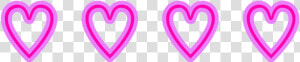  love  neon  pink  bts  kpopedits  kawaii   Heart  HD Png Download