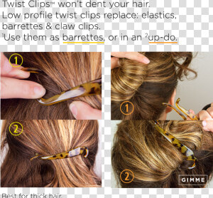 Banner Gimme Hair Accessories Tools   Barrette Clips For Thick Hair  HD Png Download