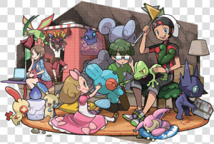 Pokemon Omega Ruby And Alpha Sapphire Artwork  HD Png Download