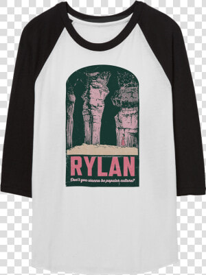 Limited Edition Rylan Raglan Baseball Shirt   National Rylan T Shirt  HD Png Download