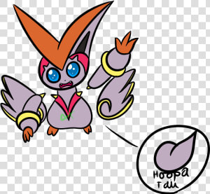 Angel The Victini X Hoopa Fusion Hybrid   Victini X Hoopa  HD Png Download