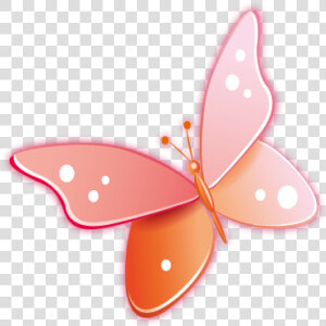 Brush footed Butterfly  HD Png Download