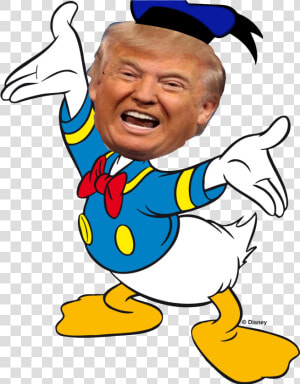 Donald Trump Duck By   Donald Duck Mlg  HD Png Download