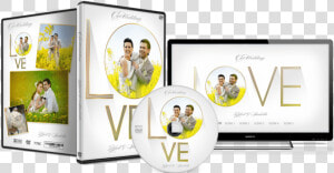 Transparent Dvd Png   Free Template Cover Dvd Wedding Psd  Png Download