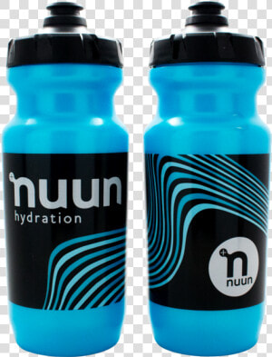 Blue And Black Nuun Bottle With A Sport top   Water Bottle  HD Png Download