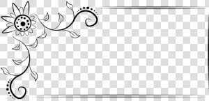 Flower  Vines  Text Box  Box  Border   Border Line Frame Png  Transparent Png