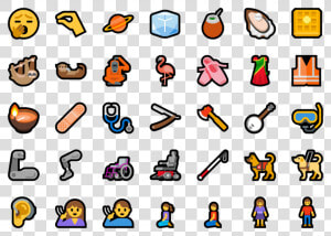 Windows 10 2019 Emoji   Emoji 12 Windows 10  HD Png Download