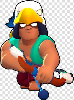 Bo Brawl Stars Png Skin Default Main   Bo Brawl Stars  Transparent Png