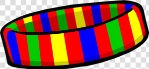 Official Club Penguin Online Wiki   Club Penguin Rainbow Bracelet  HD Png Download