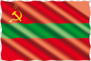 Transnistria Flag Red And Green With Yellow Hammer   Futbol Club Barcelona Png  Transparent Png