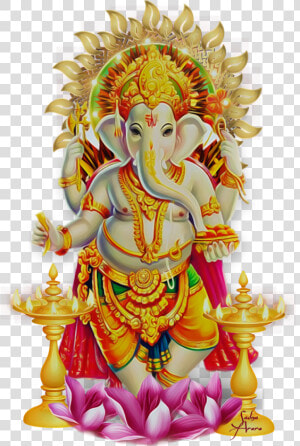  ganesha  diwali  stickers By  sadna2018  ganpati  dipawali   Ganesh Laxmi Images Png  Transparent Png