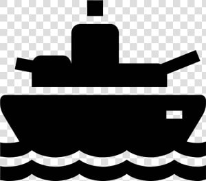 A Battleship Icon Is A Ship Out On The Water  But The   Battleship Icon  HD Png Download