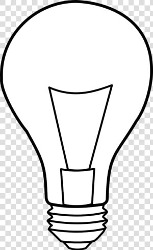 Transparent Light Bulb Clipart   White Light Bulb Vector  HD Png Download