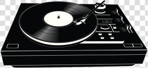 Esta Vez Un Programa Dedicado Integramente A Bandas   Vinyl Record Player Png  Transparent Png