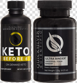 Quicksilver Scientific Keto Before 6  HD Png Download