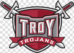 Troy Class Img Responsive True Size   Troy University Football Logo  HD Png Download