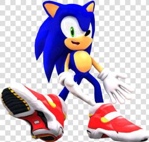 Sonic S New Soap Shoes Render By   Sonic The Hedgehog New Shoes  HD Png Download