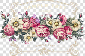 Wedding Invitation Flower Rose   Wedding Flower Vector Png  Transparent Png