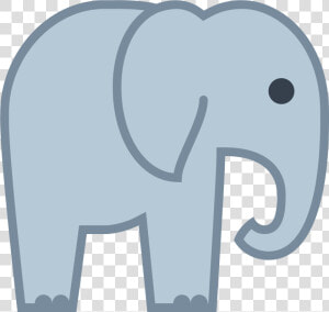 Transparent Elephant Trunk Png   Elephant Icon  Png Download